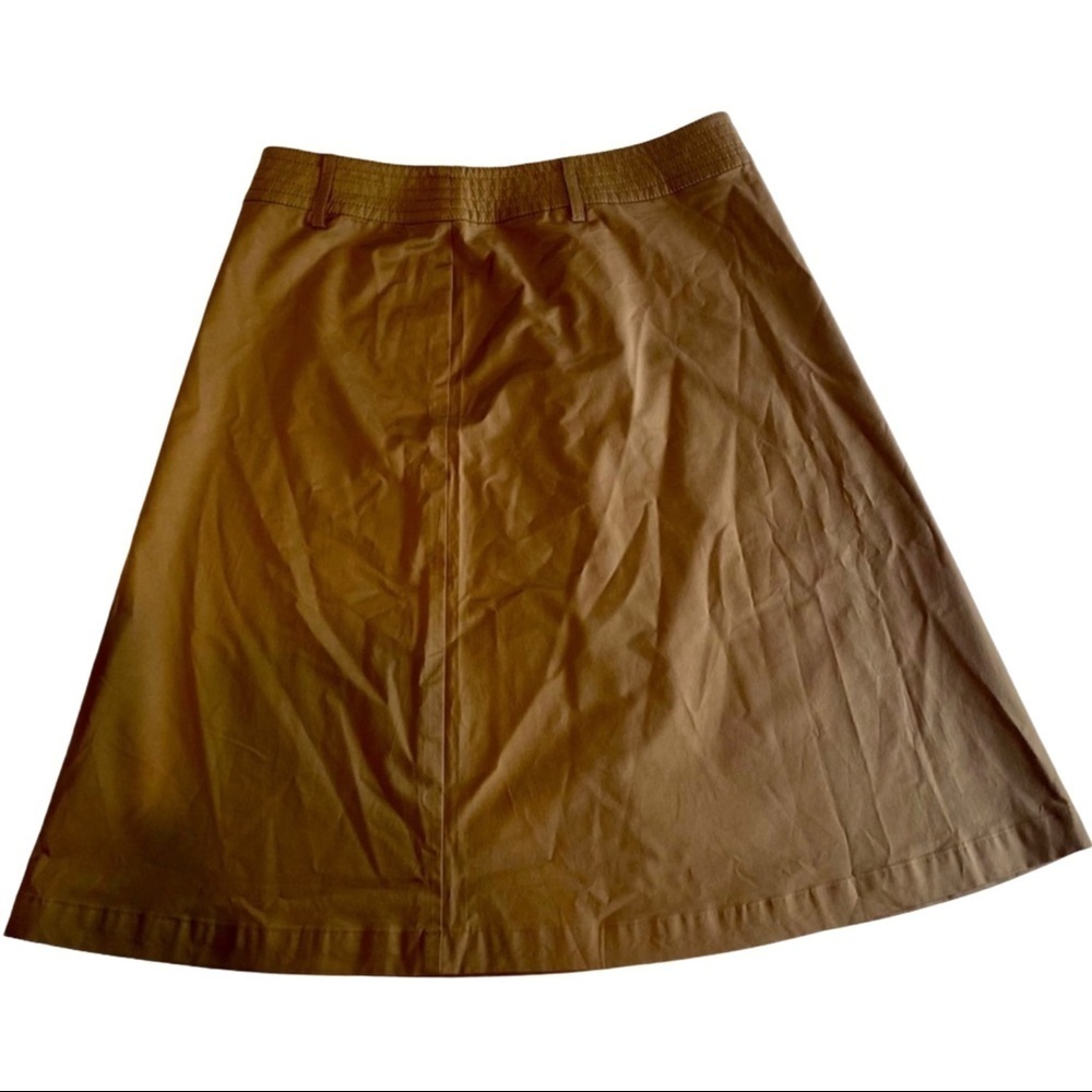 Pendleton Taupe Brown Stretch Waist Women’s Skirt Size 8 Petite NWT